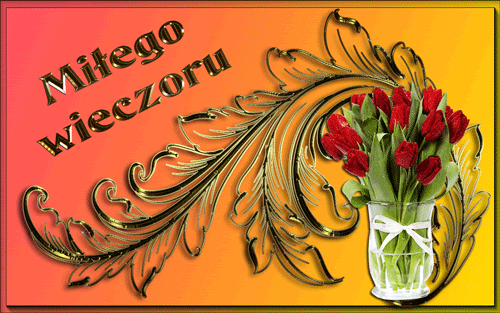Bukiet czerwonych róż na miły wieczór